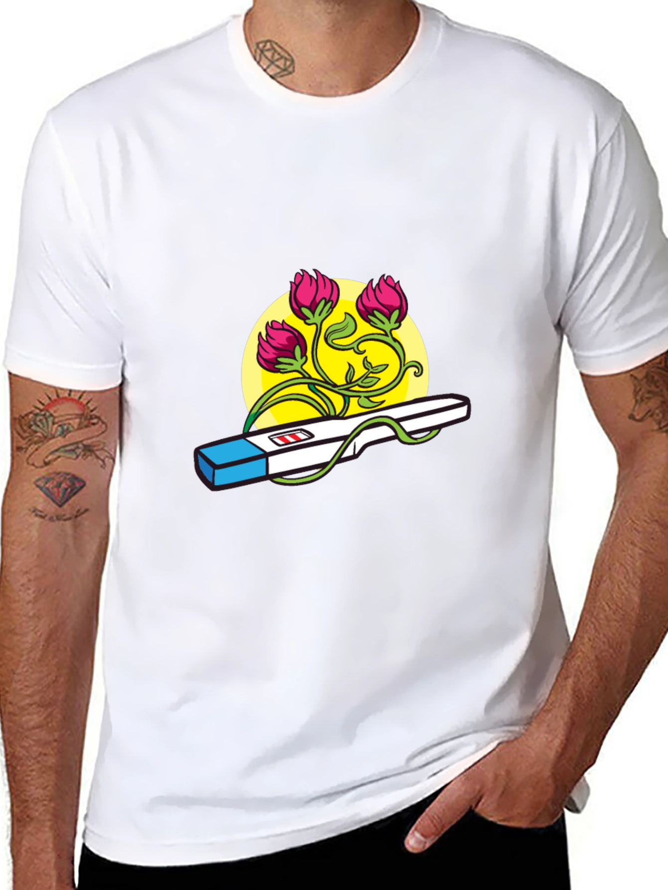 Blooming Result T-Shirt - Positive Vibes