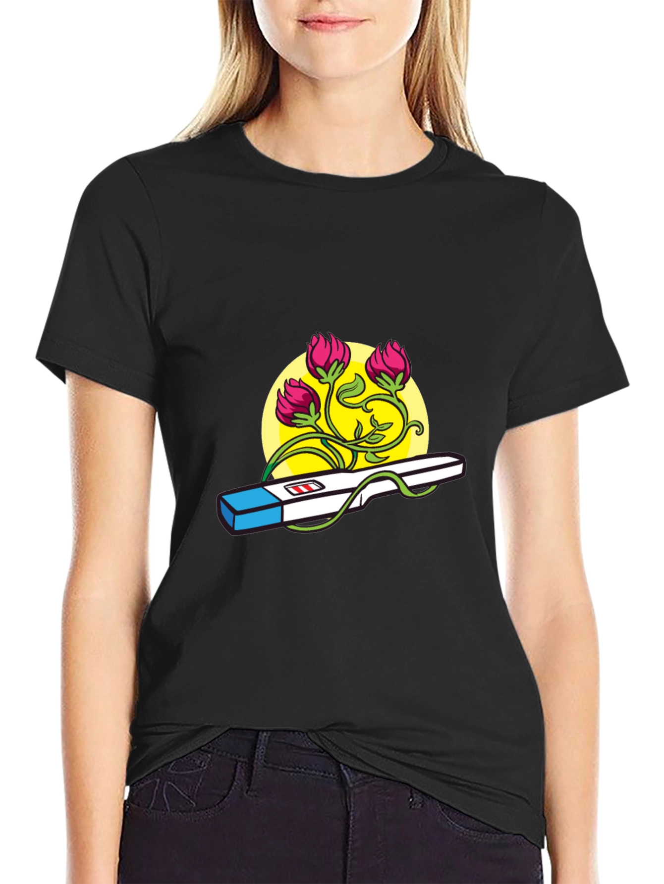 Blooming Result T-Shirt - Positive Vibes