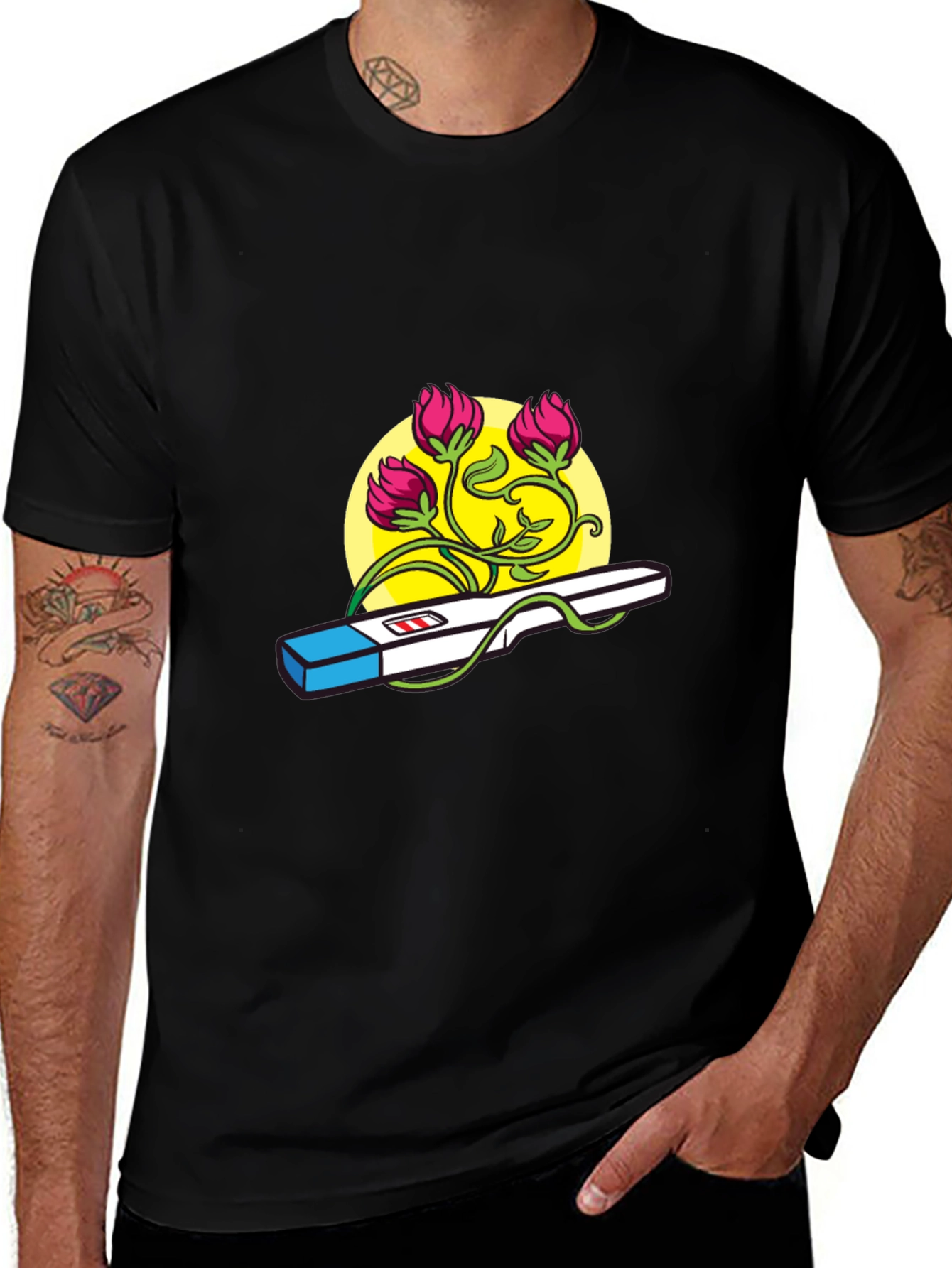 Blooming Result T-Shirt - Positive Vibes