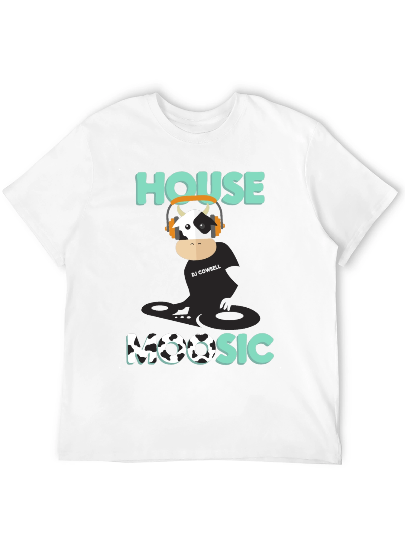 DJ Cowbell House Moosic T-Shirt - Black