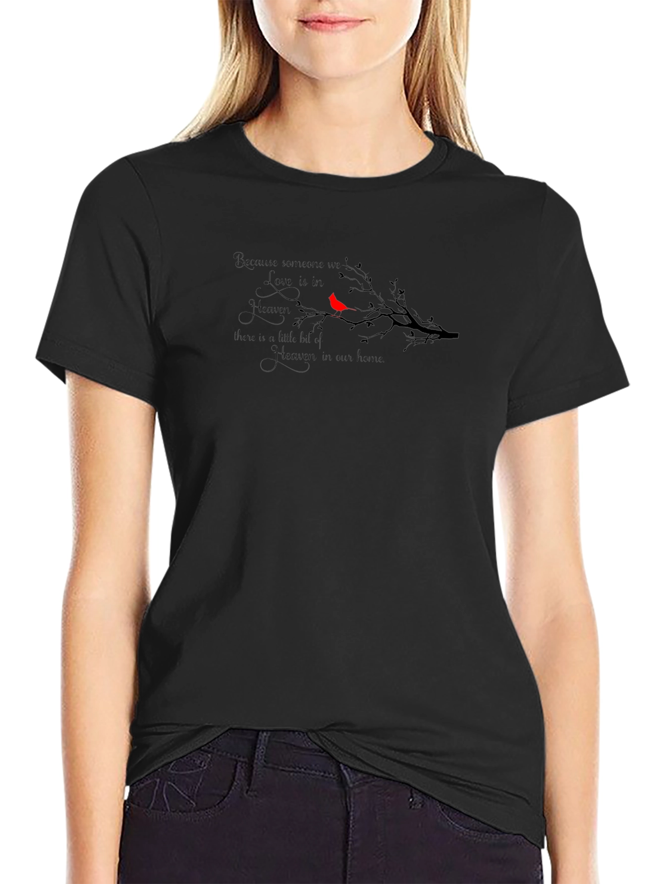 Memorial Cardinal T-Shirt: Heaven in Our Home
