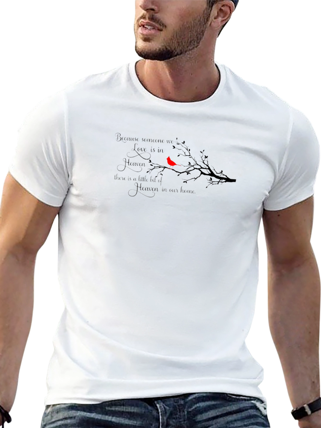 Memorial Cardinal T-Shirt: Heaven in Our Home