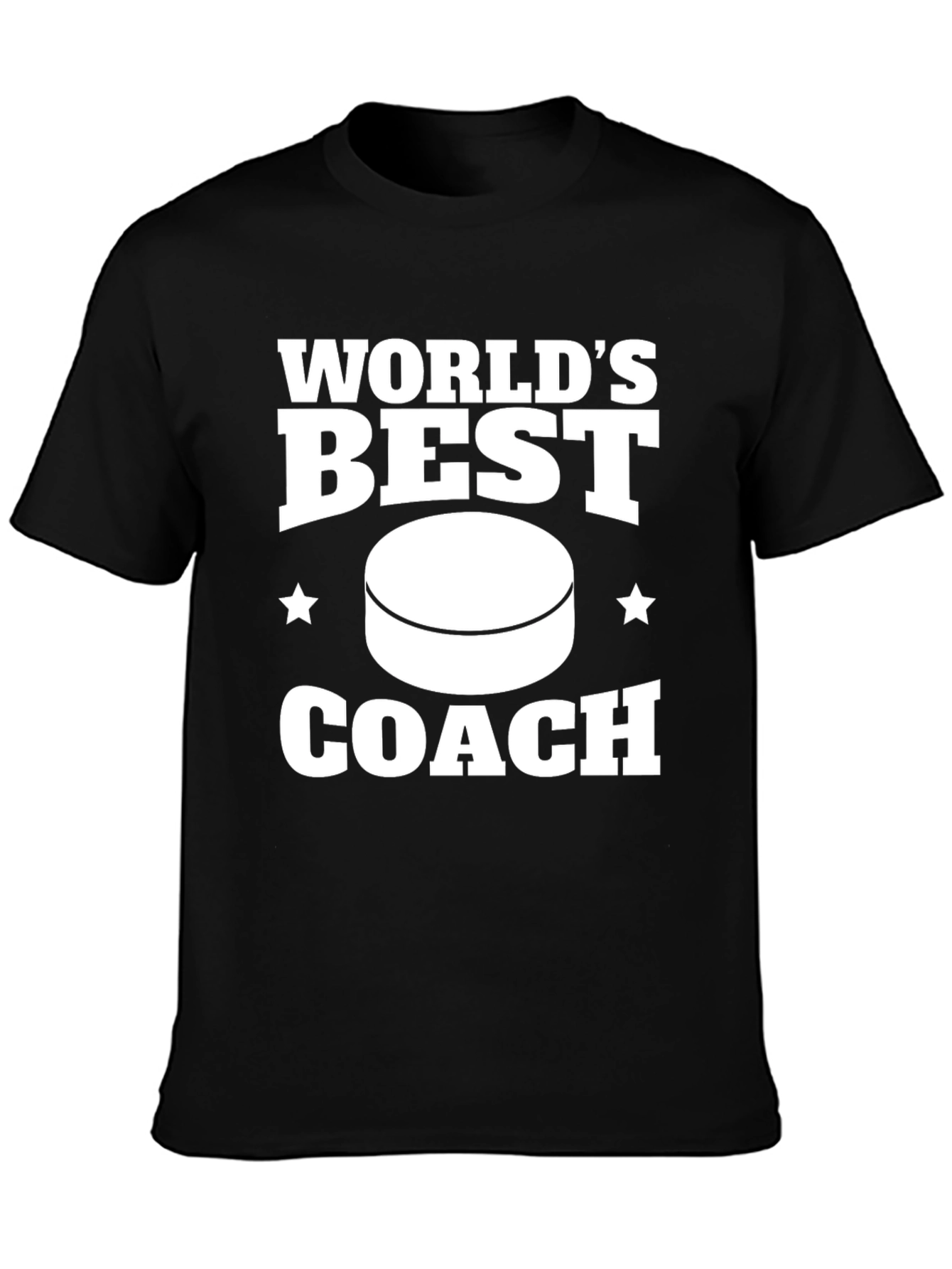 Worlds Best Coach T-Shirt Hockey Gift