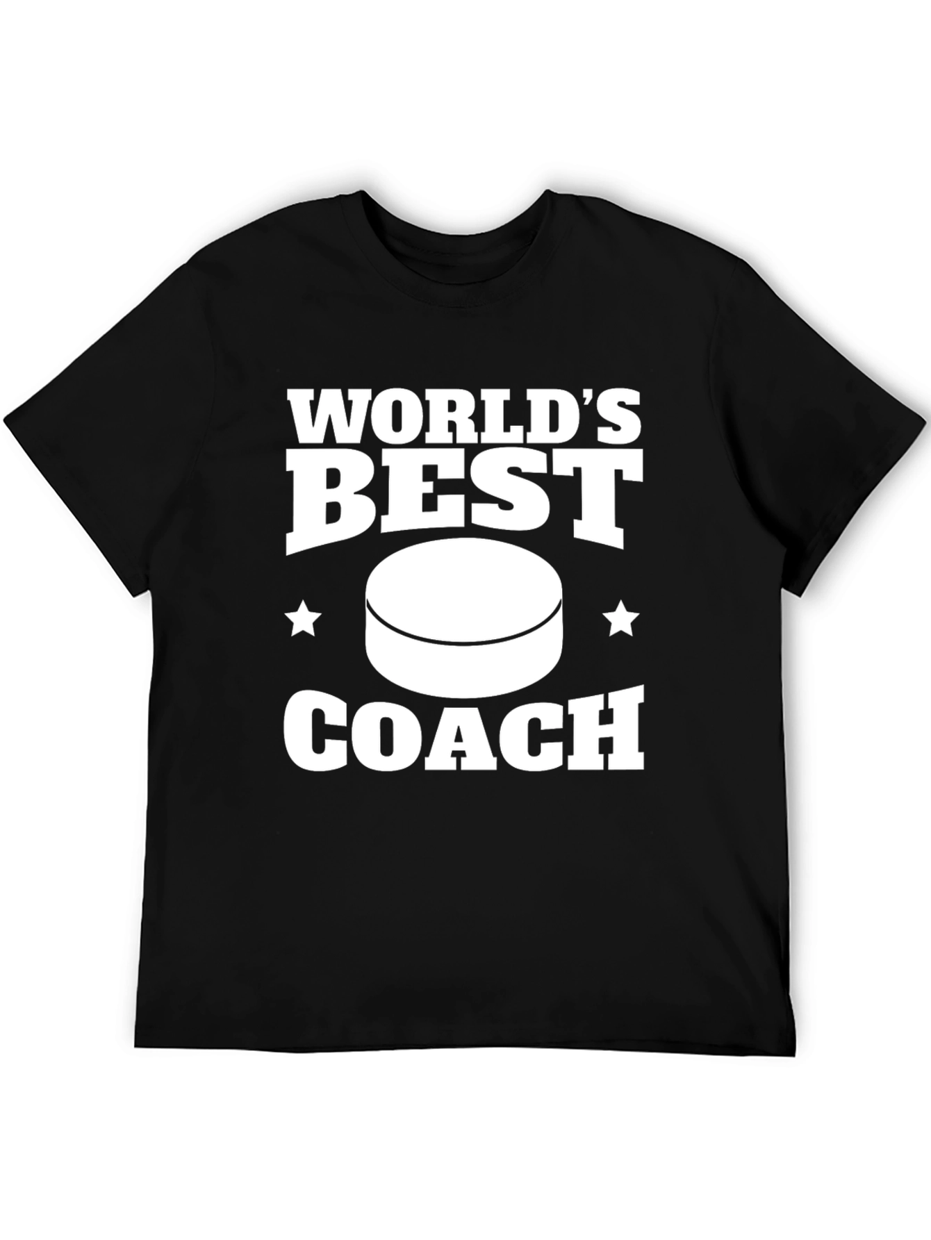 Worlds Best Coach T-Shirt Hockey Gift