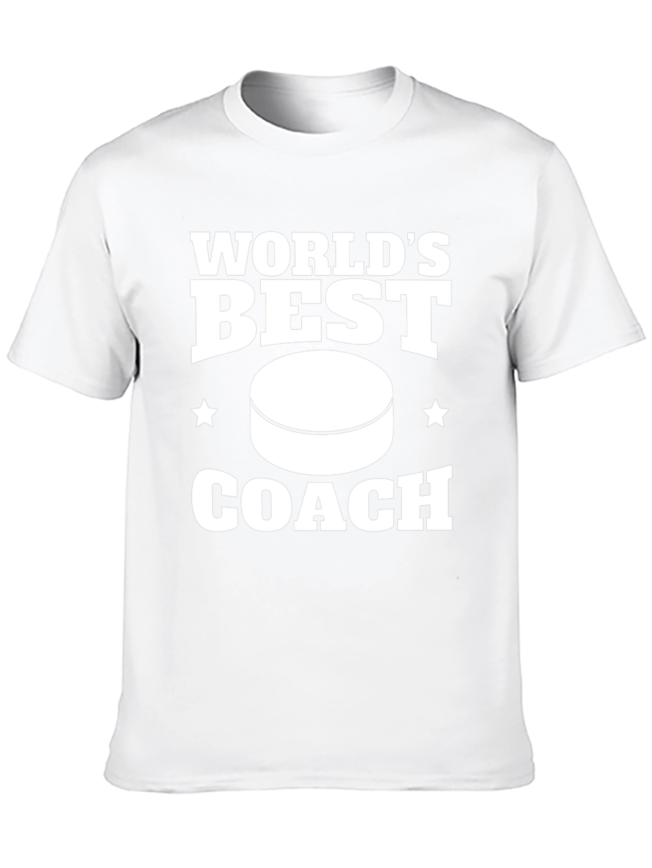 Worlds Best Coach T-Shirt Hockey Gift