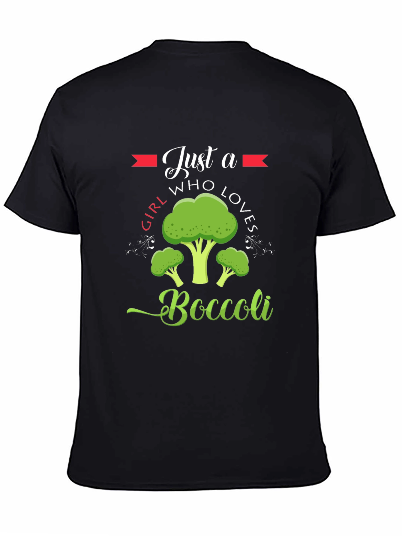 Just A Girl Who Loves Broccoli T-Shirt