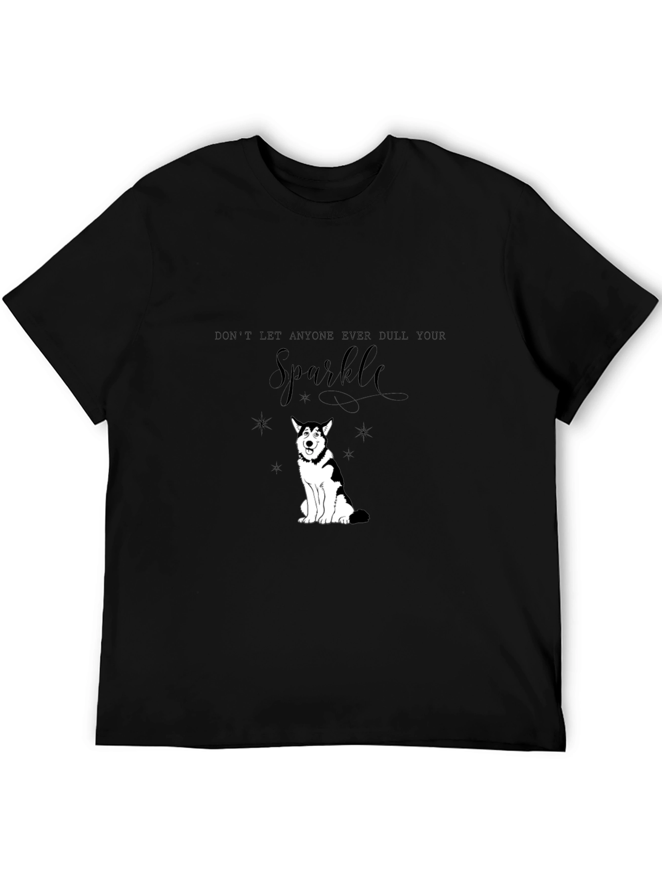 Sparkle Husky Graphic T-Shirt - Mens