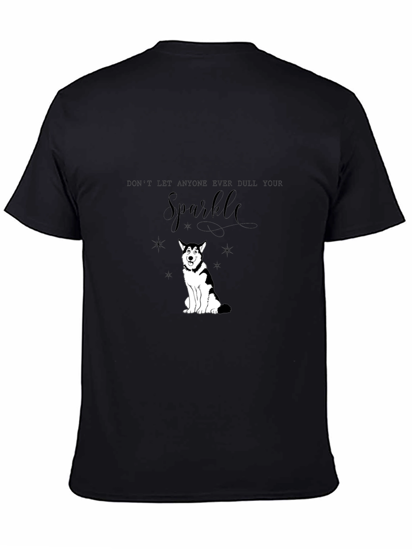 Sparkle Husky Graphic T-Shirt - Mens