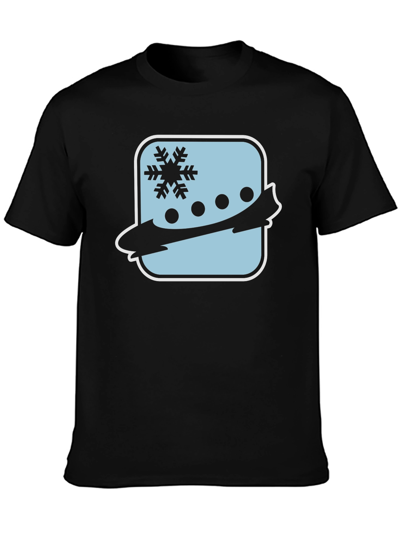 Snowflake Graphic Tee - Cool Winter Style!