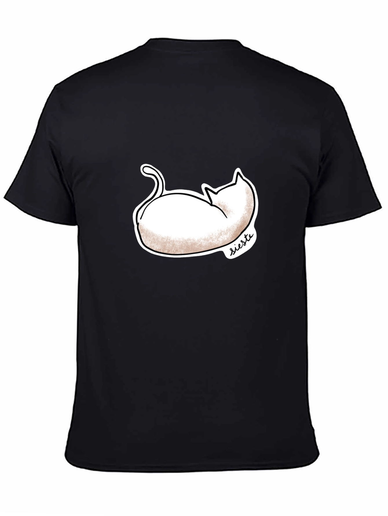Siesta Cat T-Shirt - Relaxed Fit