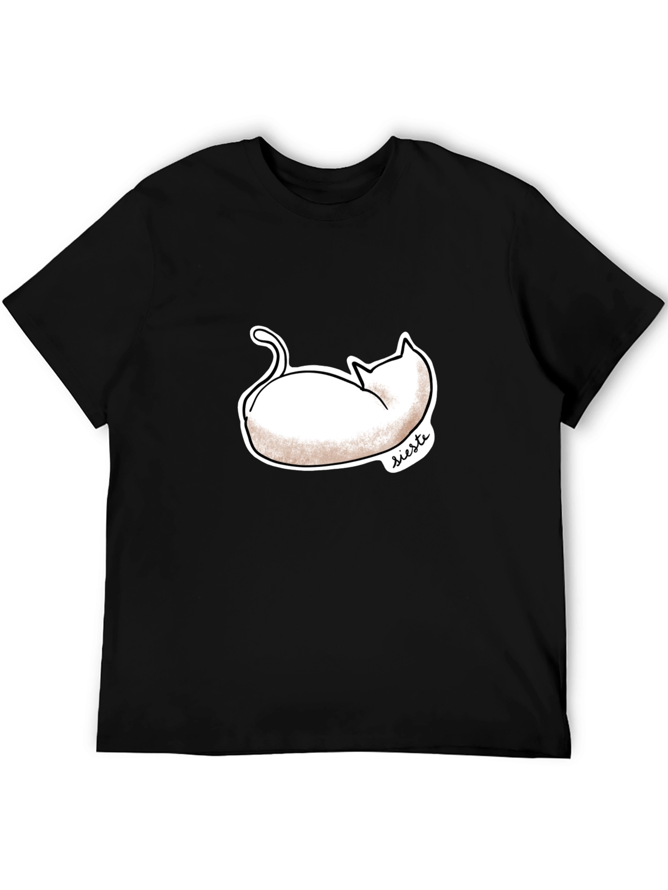 Siesta Cat T-Shirt - Relaxed Fit