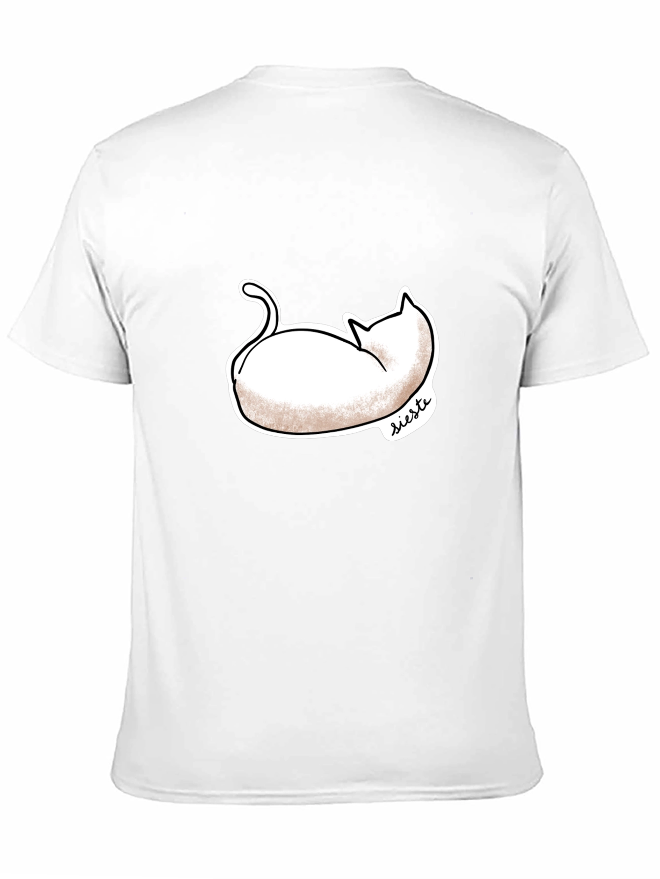 Siesta Cat T-Shirt - Relaxed Fit