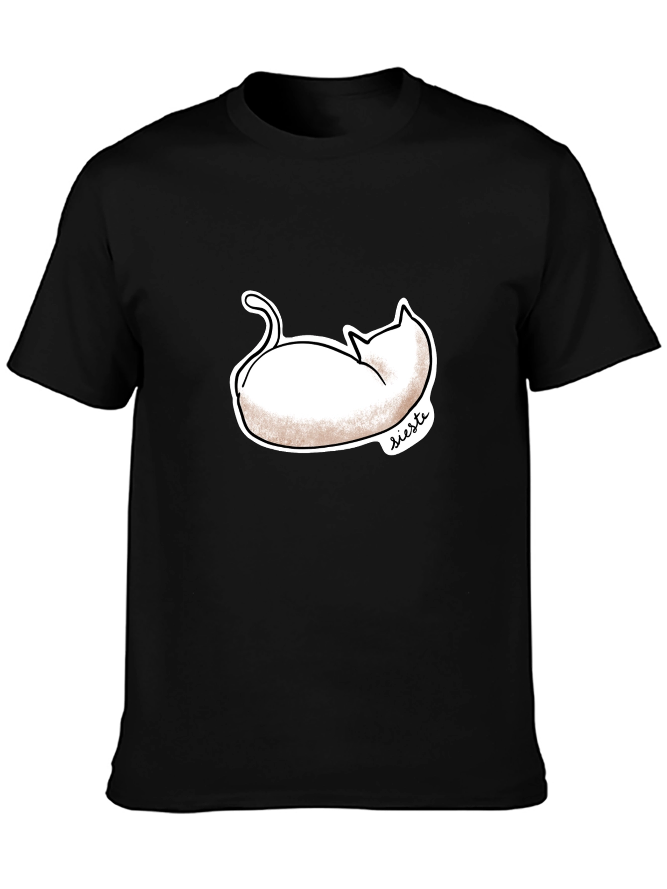 Siesta Cat T-Shirt - Relaxed Fit