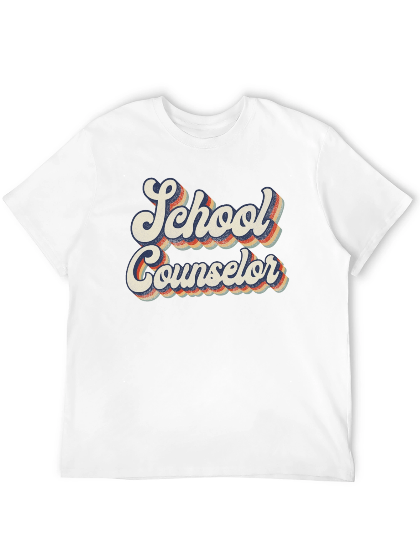 Retro School Counselor Graphic Tee