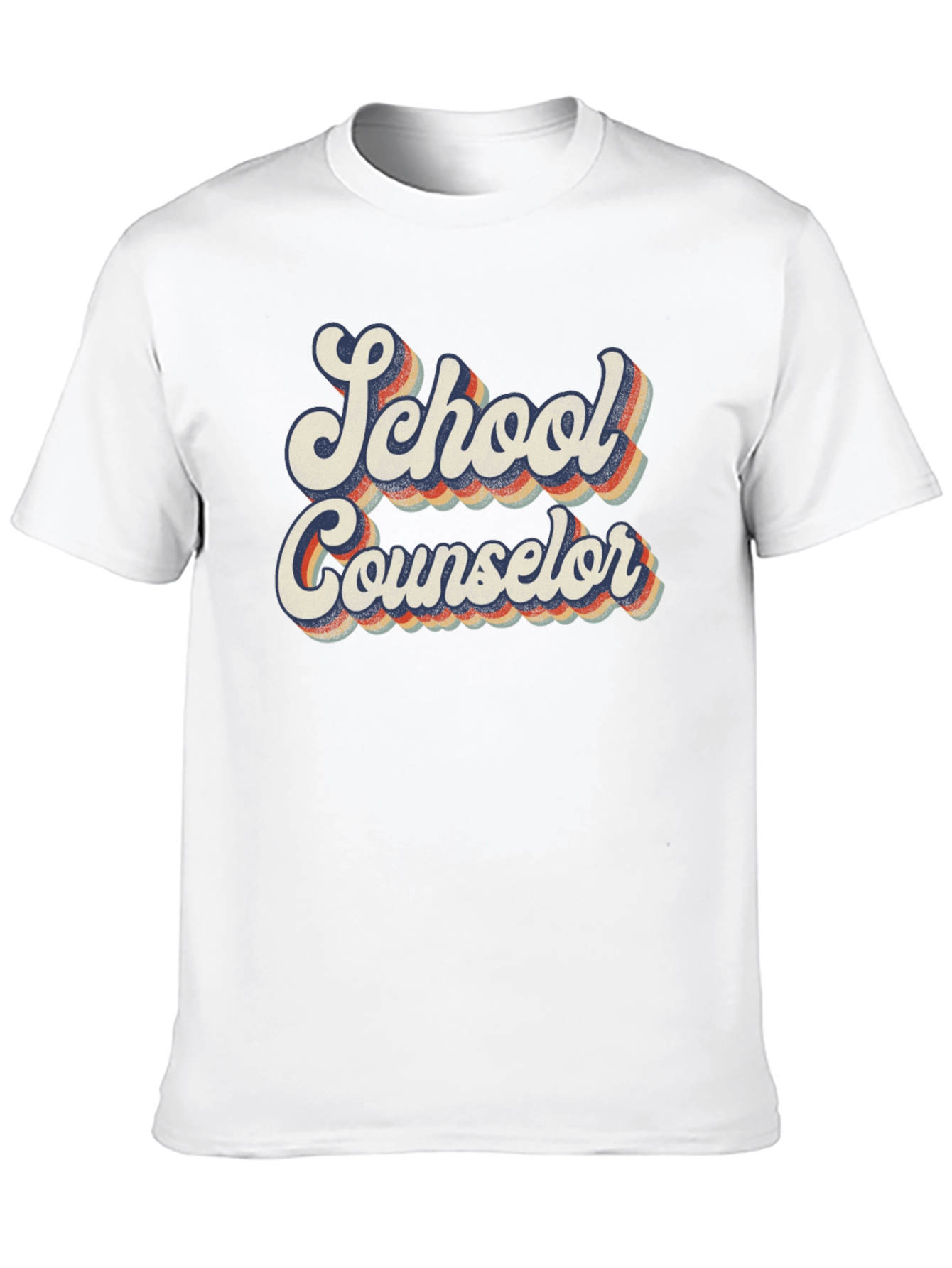 Retro School Counselor Graphic Tee