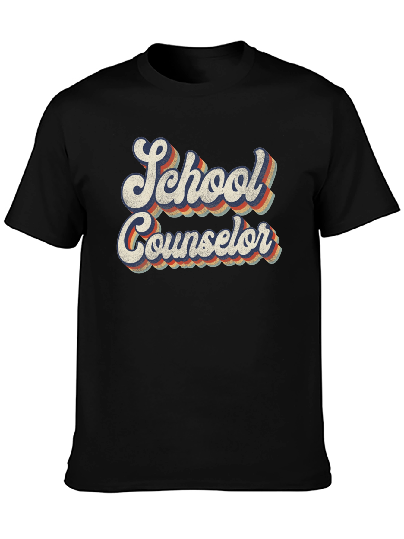 Retro School Counselor Graphic Tee