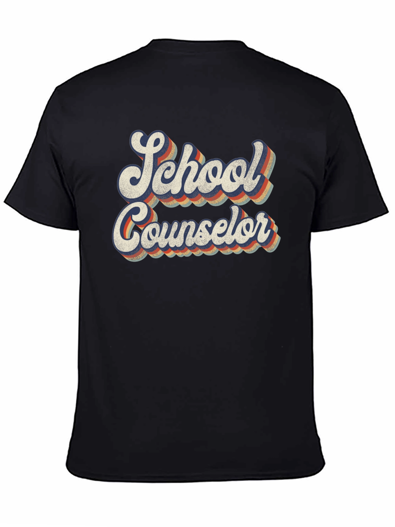 Retro School Counselor Graphic Tee
