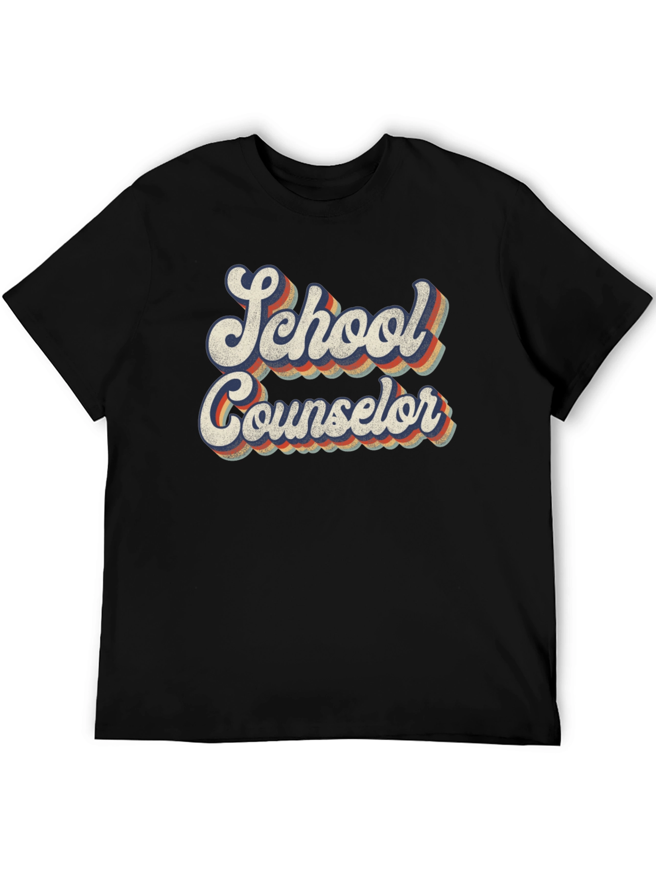Retro School Counselor Graphic Tee