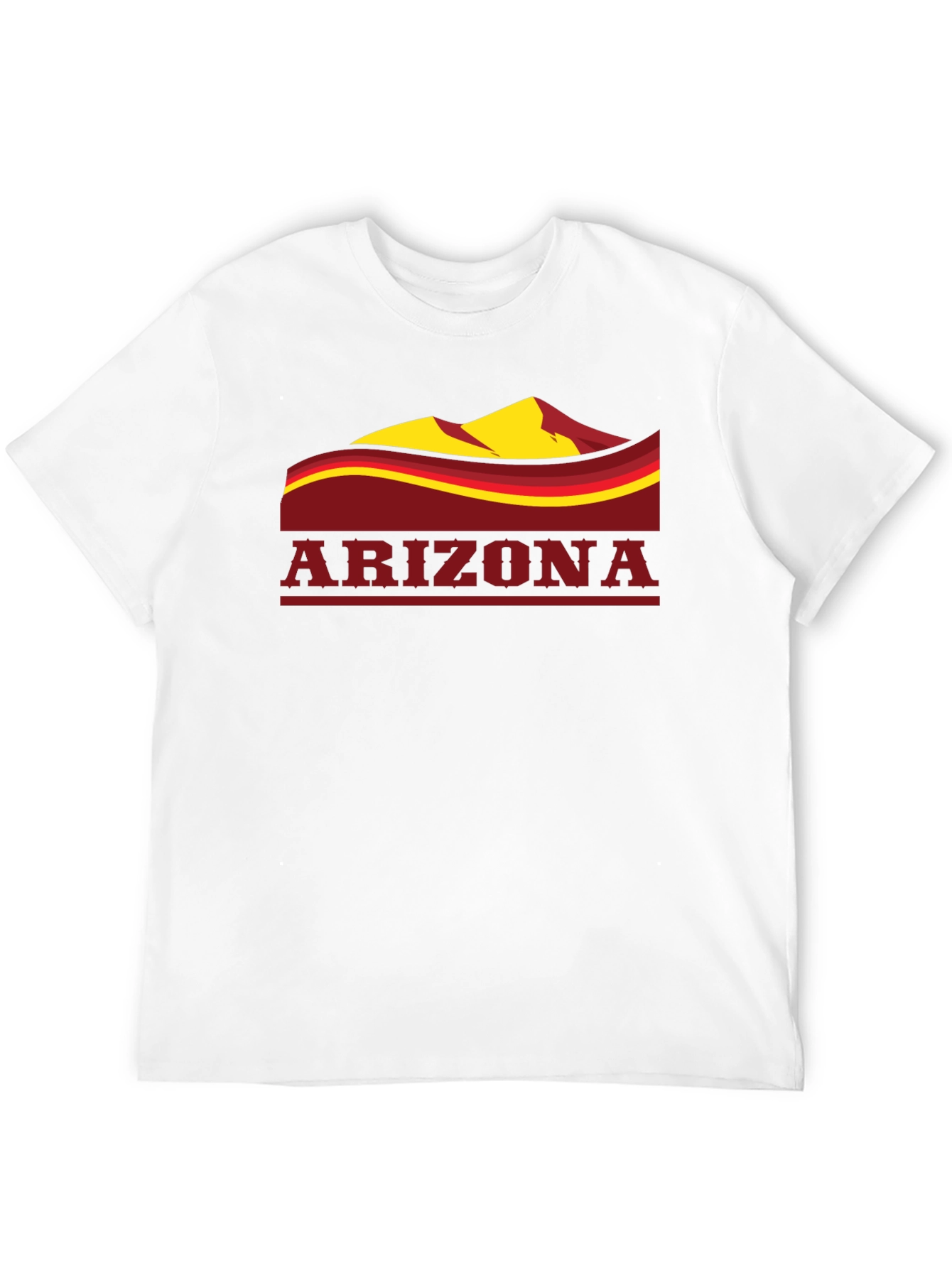 Arizona Graphic T-Shirt - Black Cotton Blend Tee