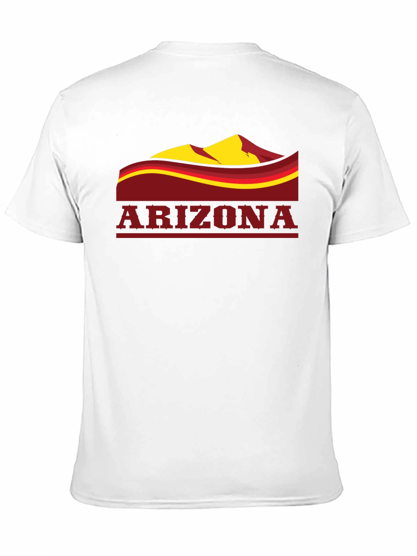 Arizona Graphic T-Shirt - Black Cotton Blend Tee