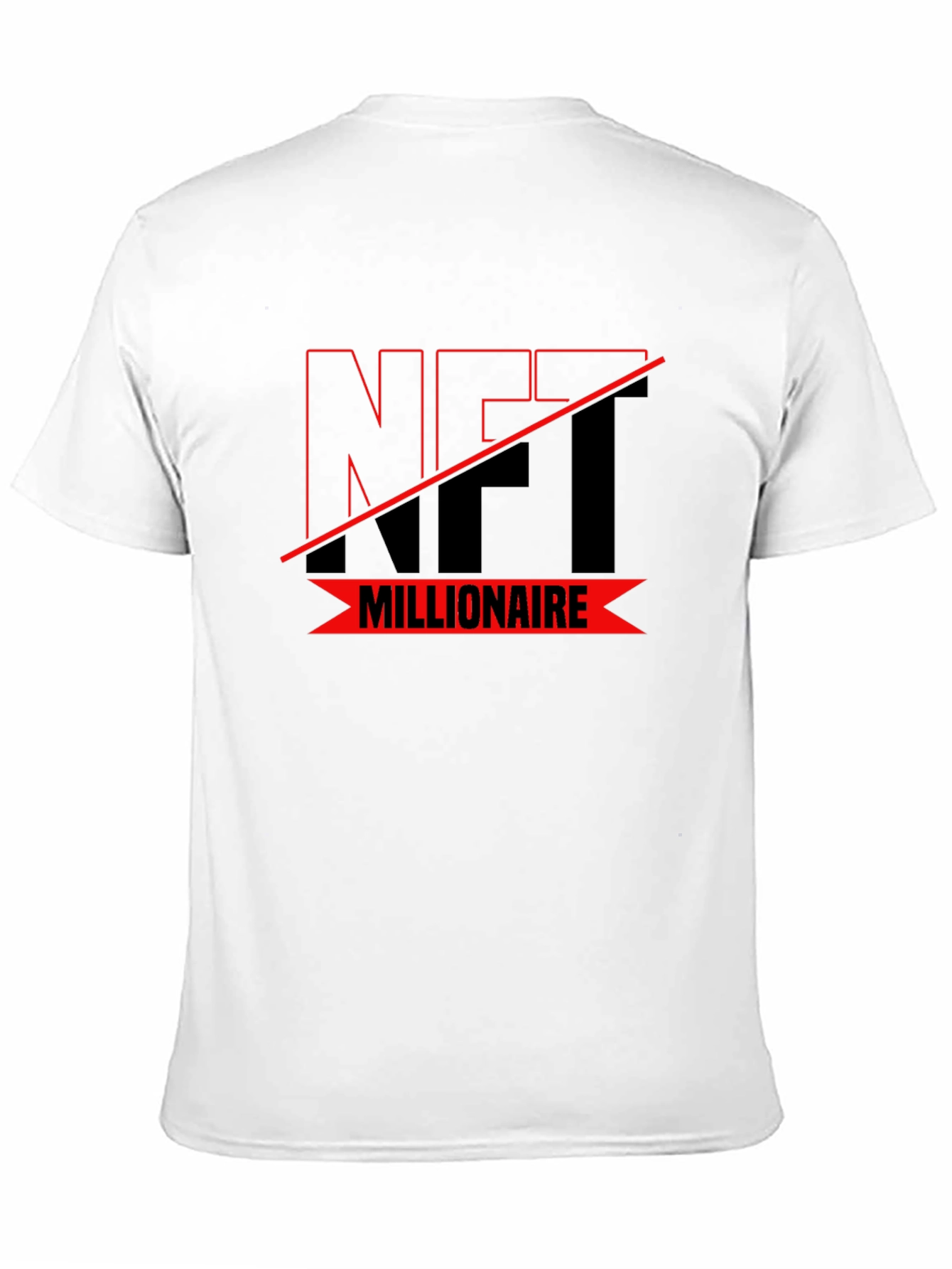 NFT Millionaire T-Shirt - Black Graphic Tee