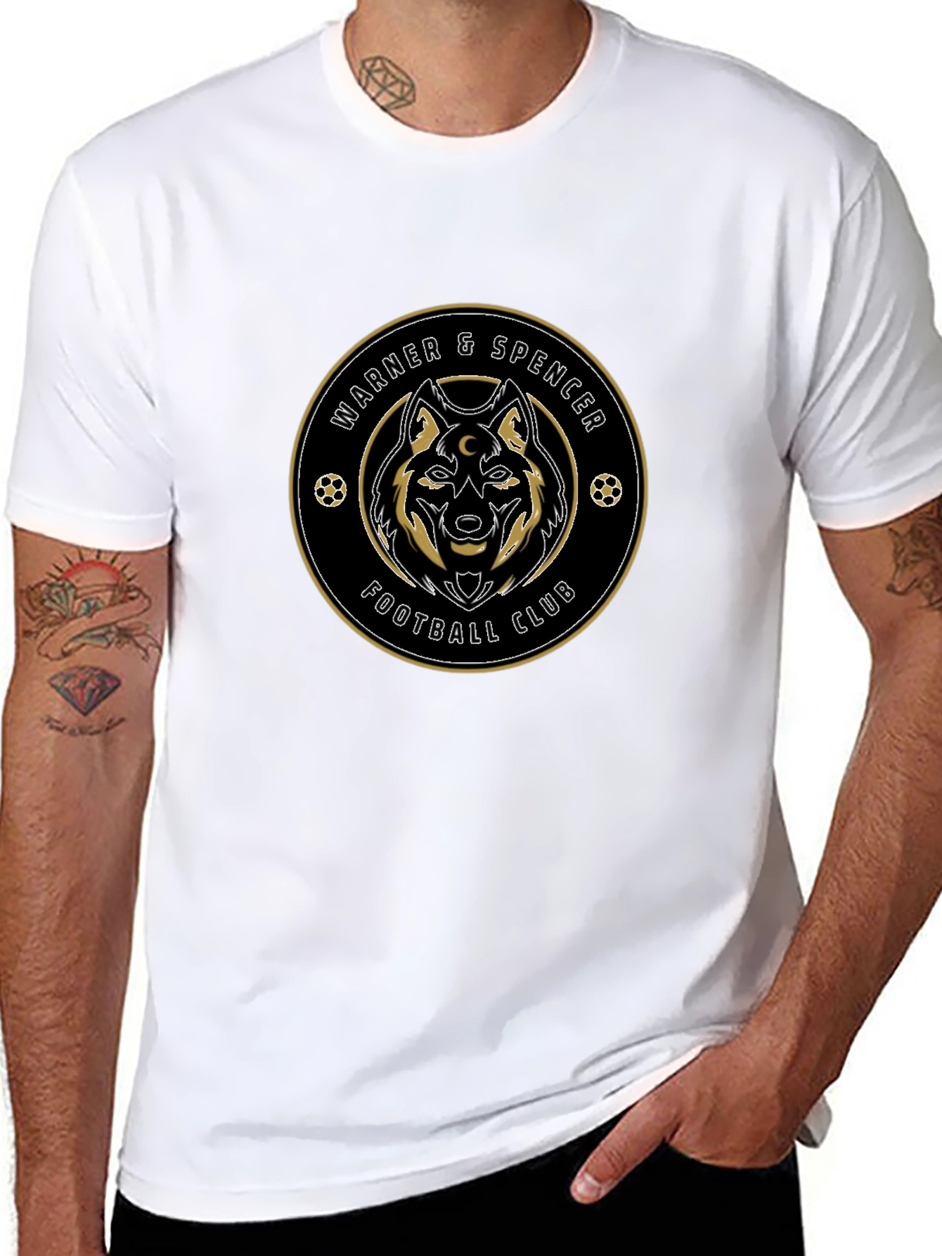 Warner & Spencer Football Club Graphic Tee
