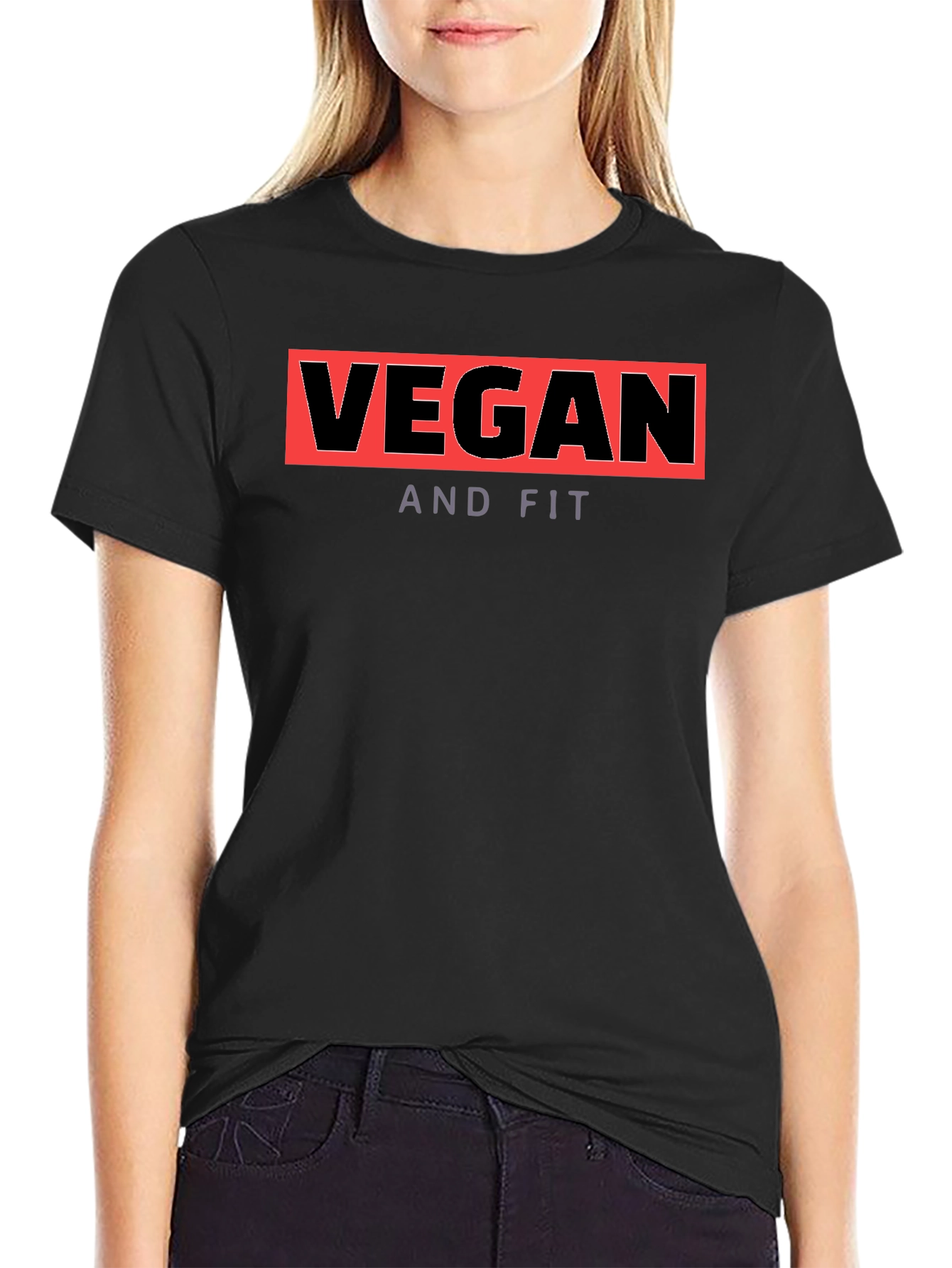 Vegan and Fit Graphic Tee