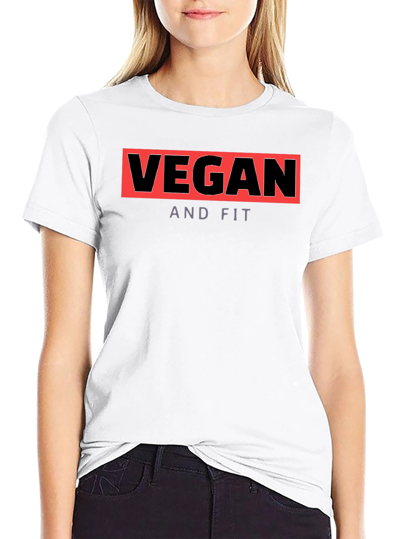 Vegan and Fit Graphic Tee