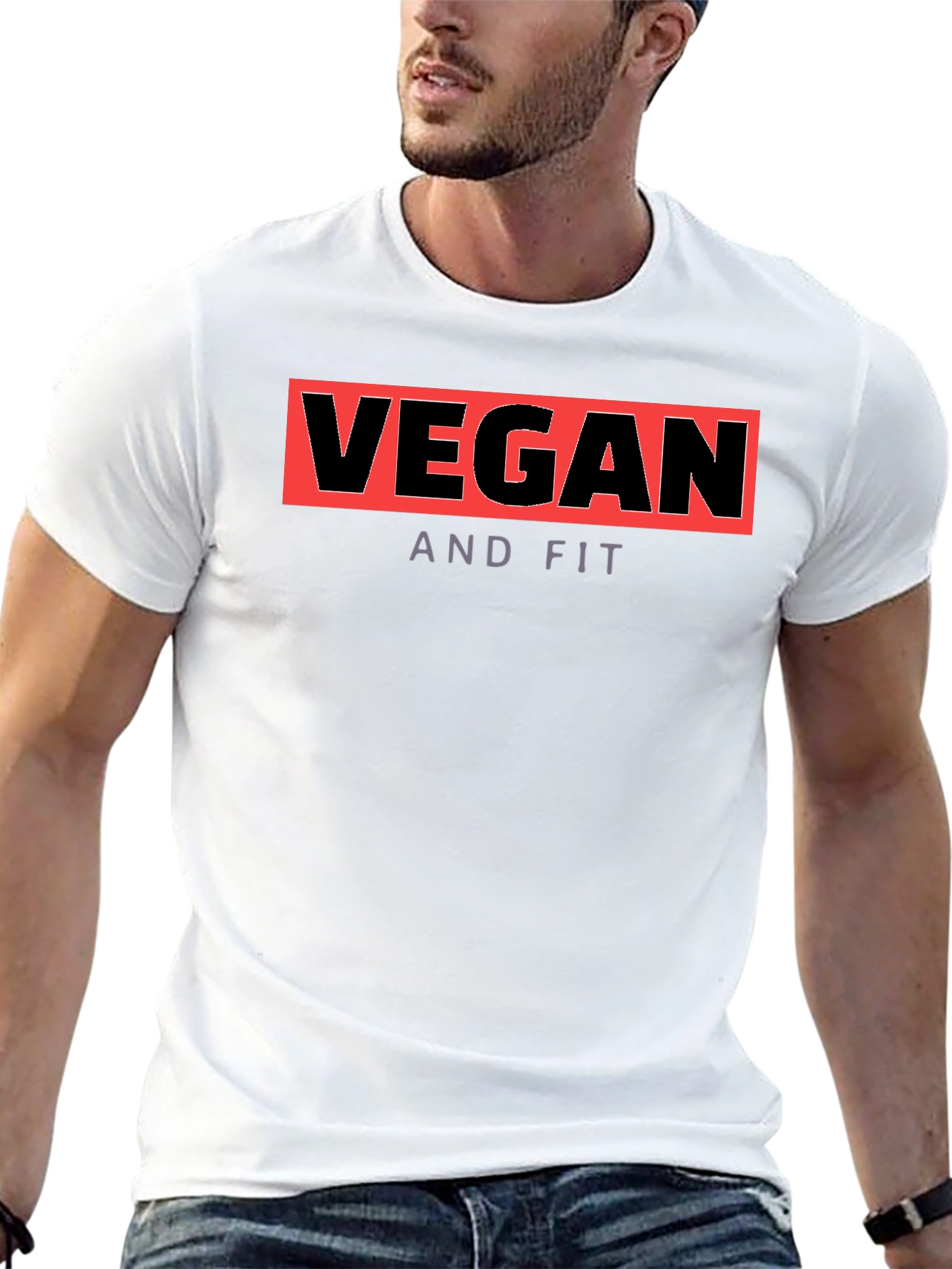 Vegan and Fit Graphic Tee