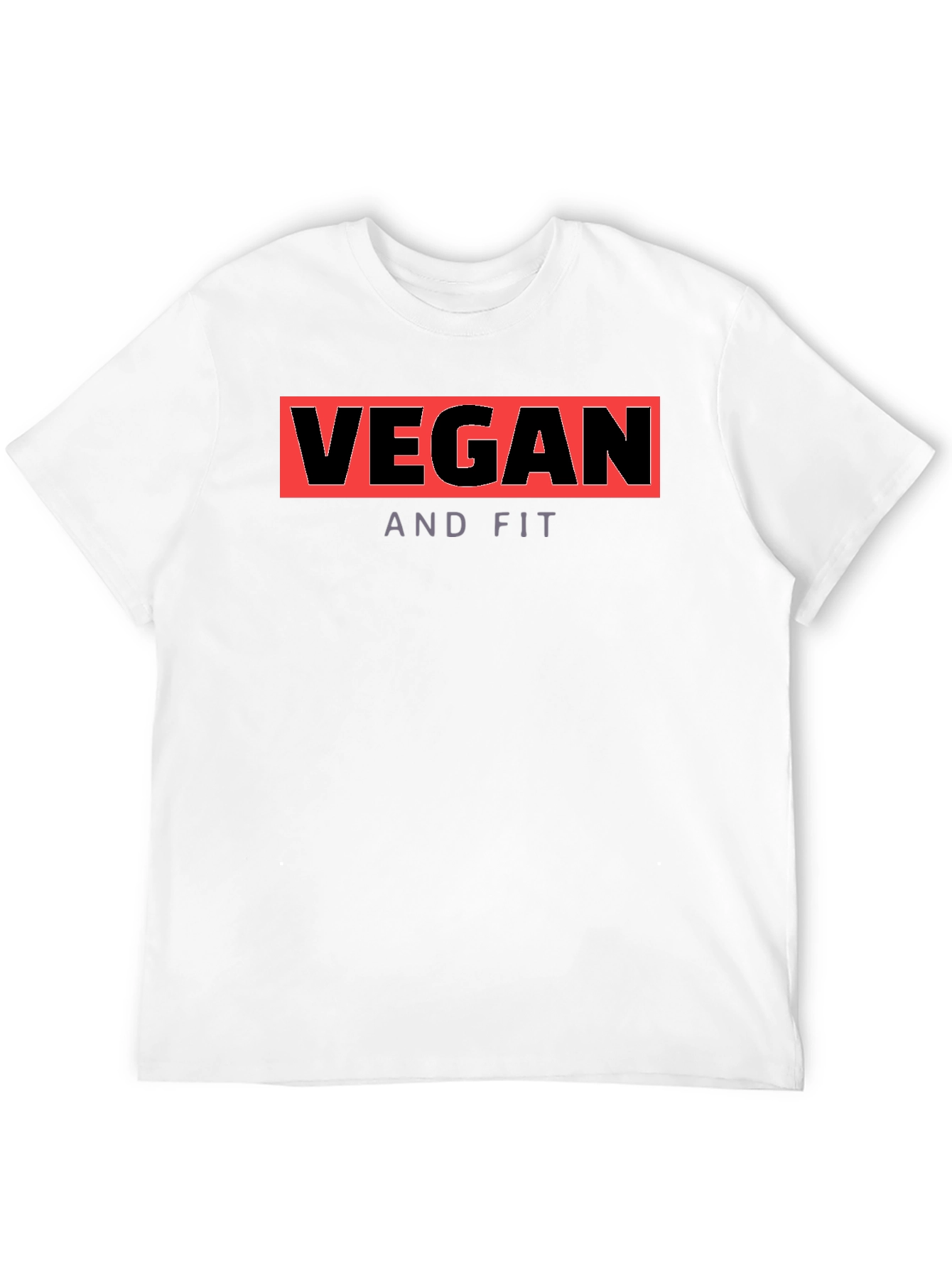 Vegan and Fit Graphic Tee