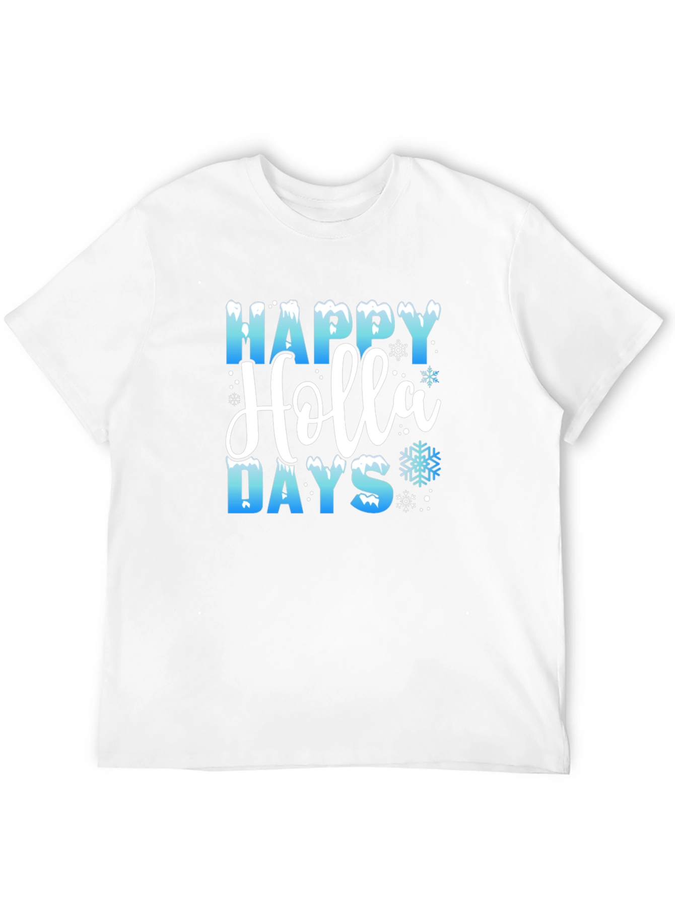 Happy Holla Days T-Shirt Holiday Tee