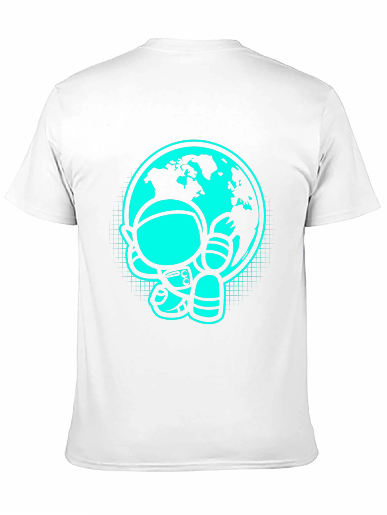 Astronaut Earth Graphic Print Tee