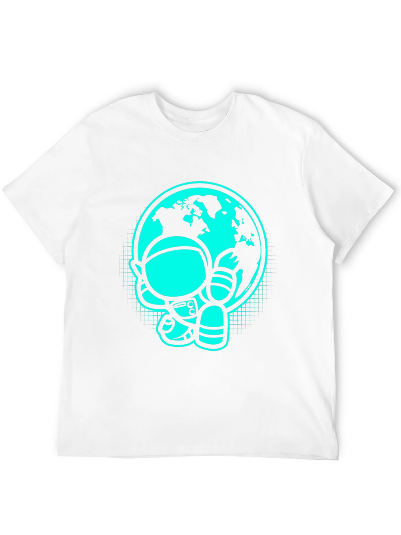 Astronaut Earth Graphic Print Tee
