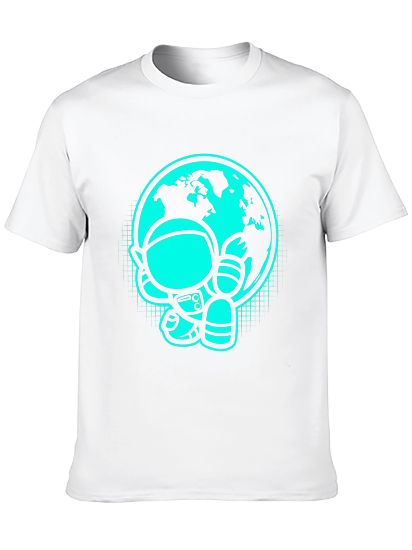 Astronaut Earth Graphic Print Tee
