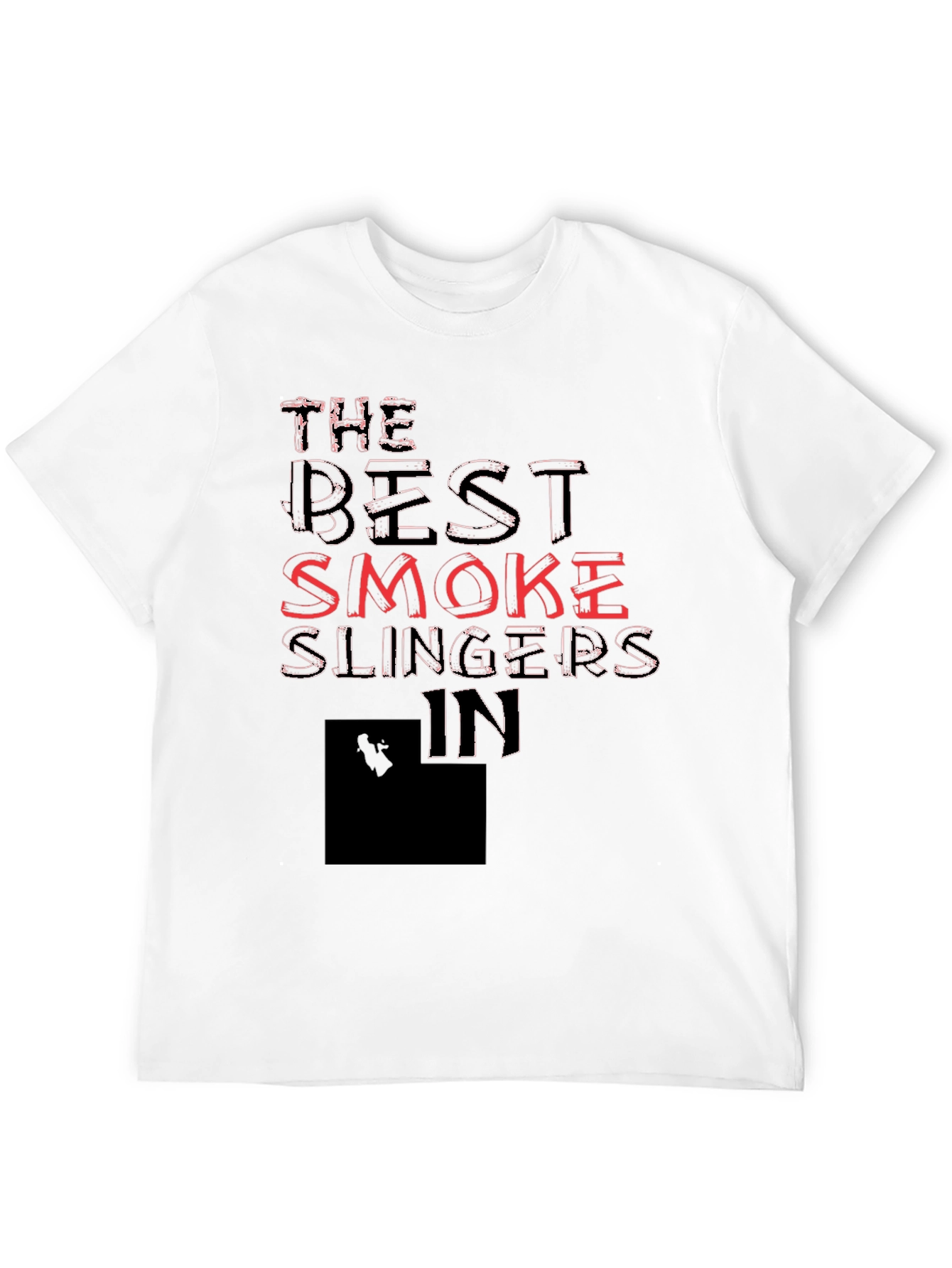 Best Smoke Slingers Black Graphic Tee