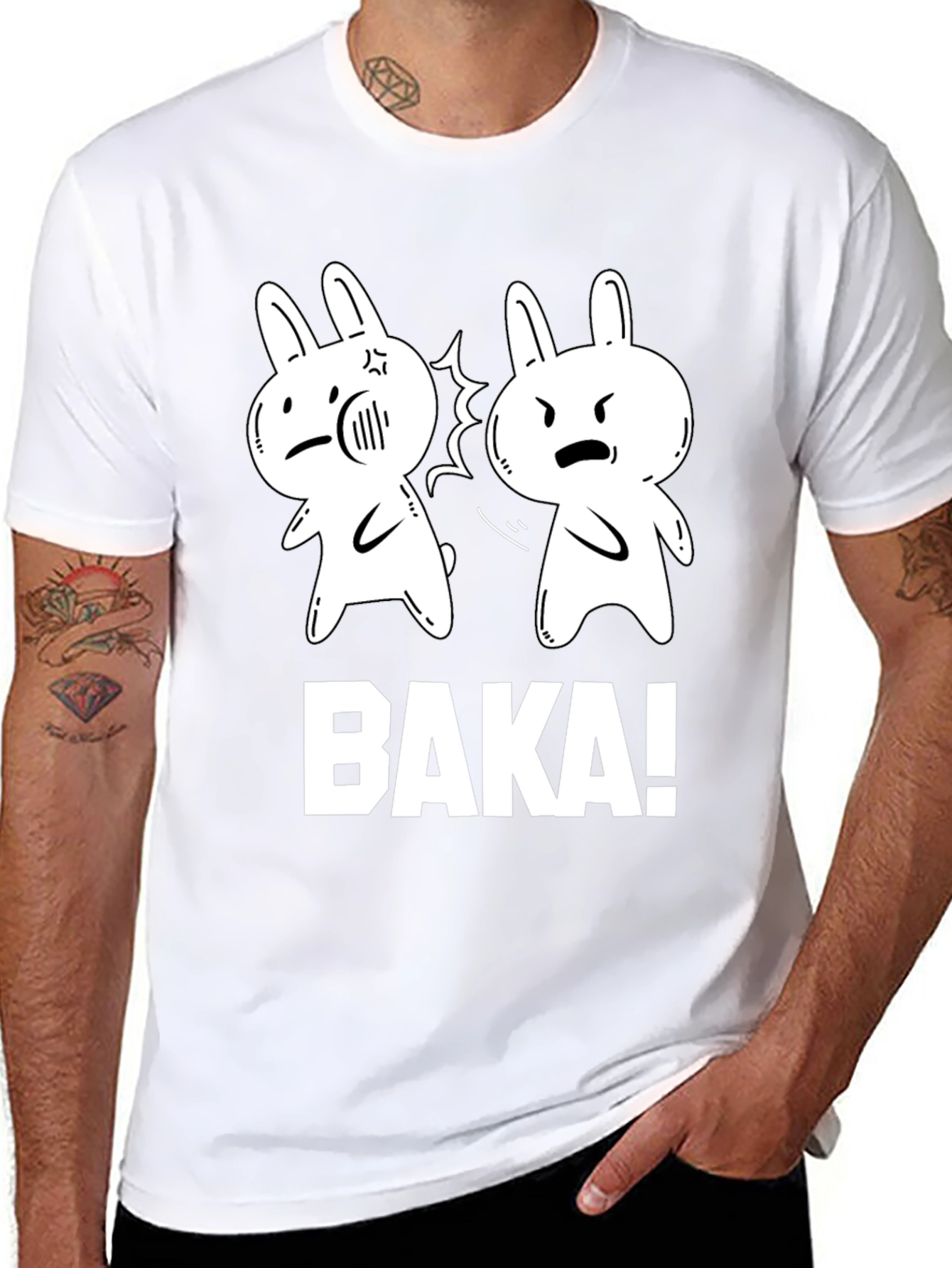 Baka Slap T-Shirt - Anime Funny Tee