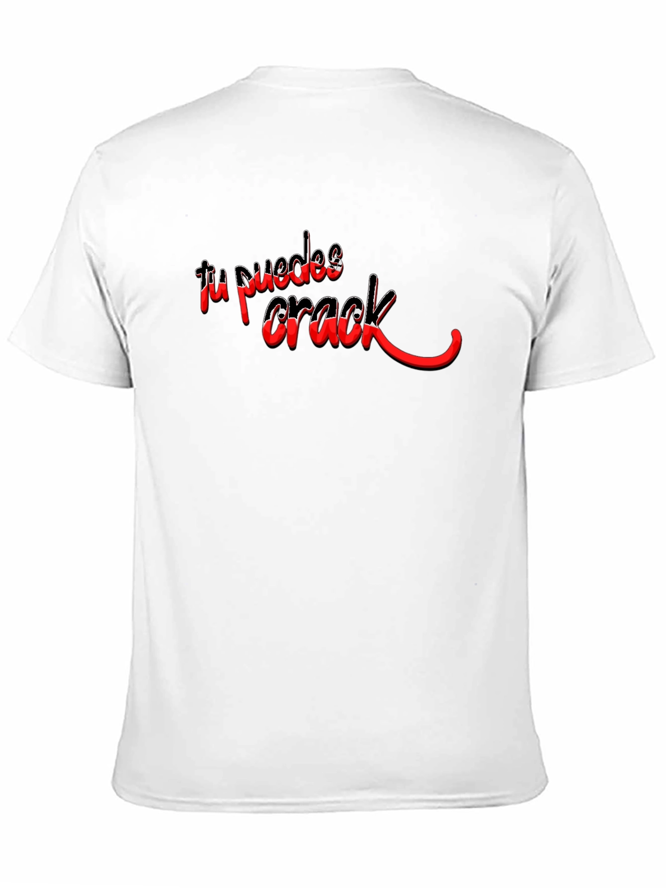 Tu Puedes Crack Graphic T-Shirt - Motivational
