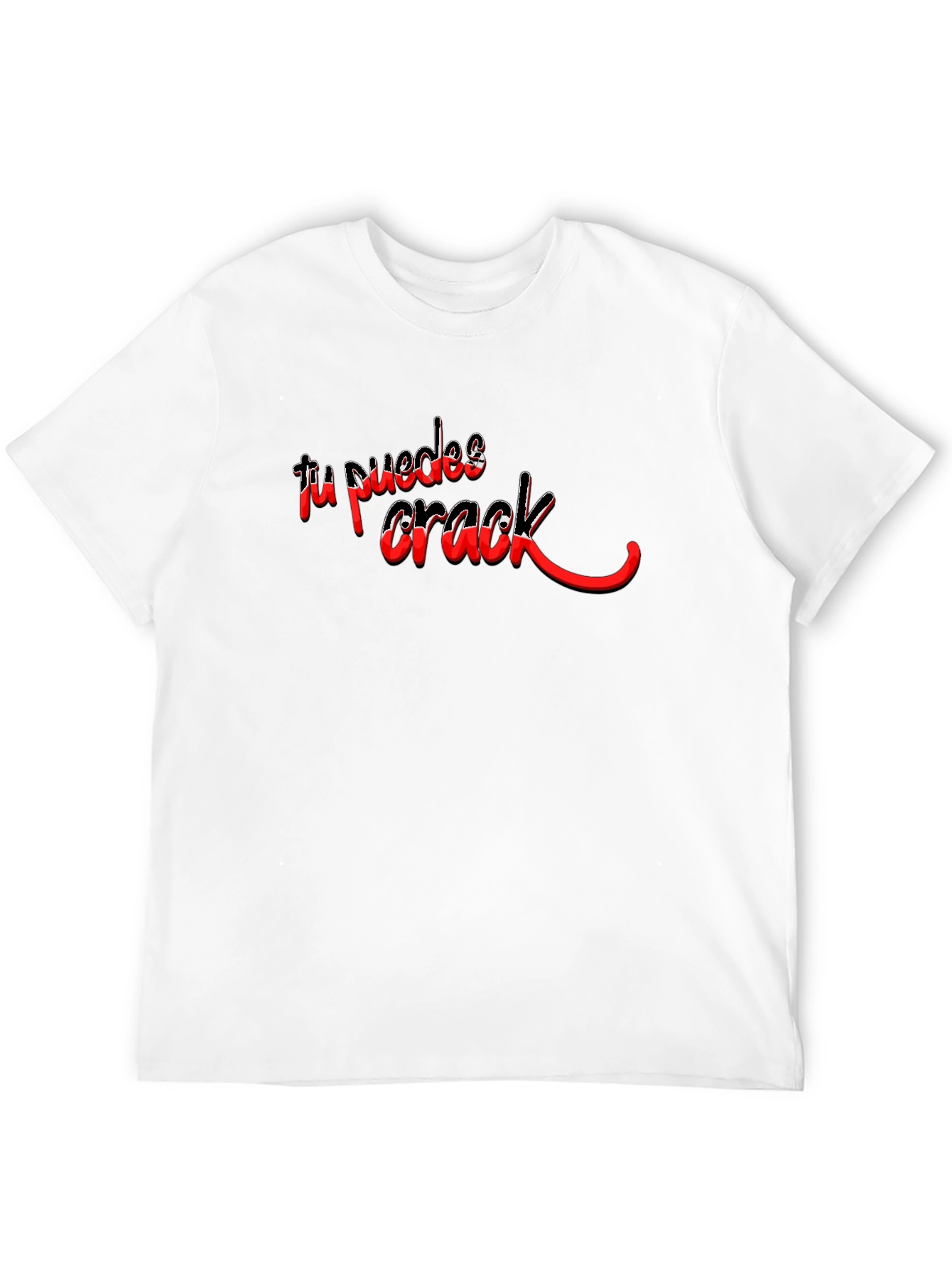 Tu Puedes Crack Graphic T-Shirt - Motivational