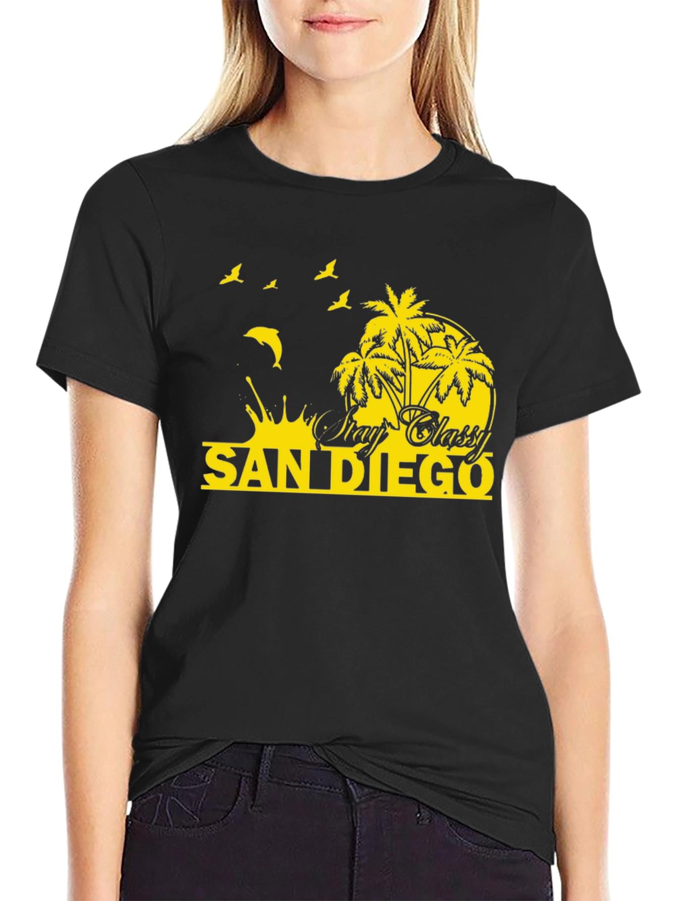 San Diego Stay Classy T-Shirt - Beach Vibes