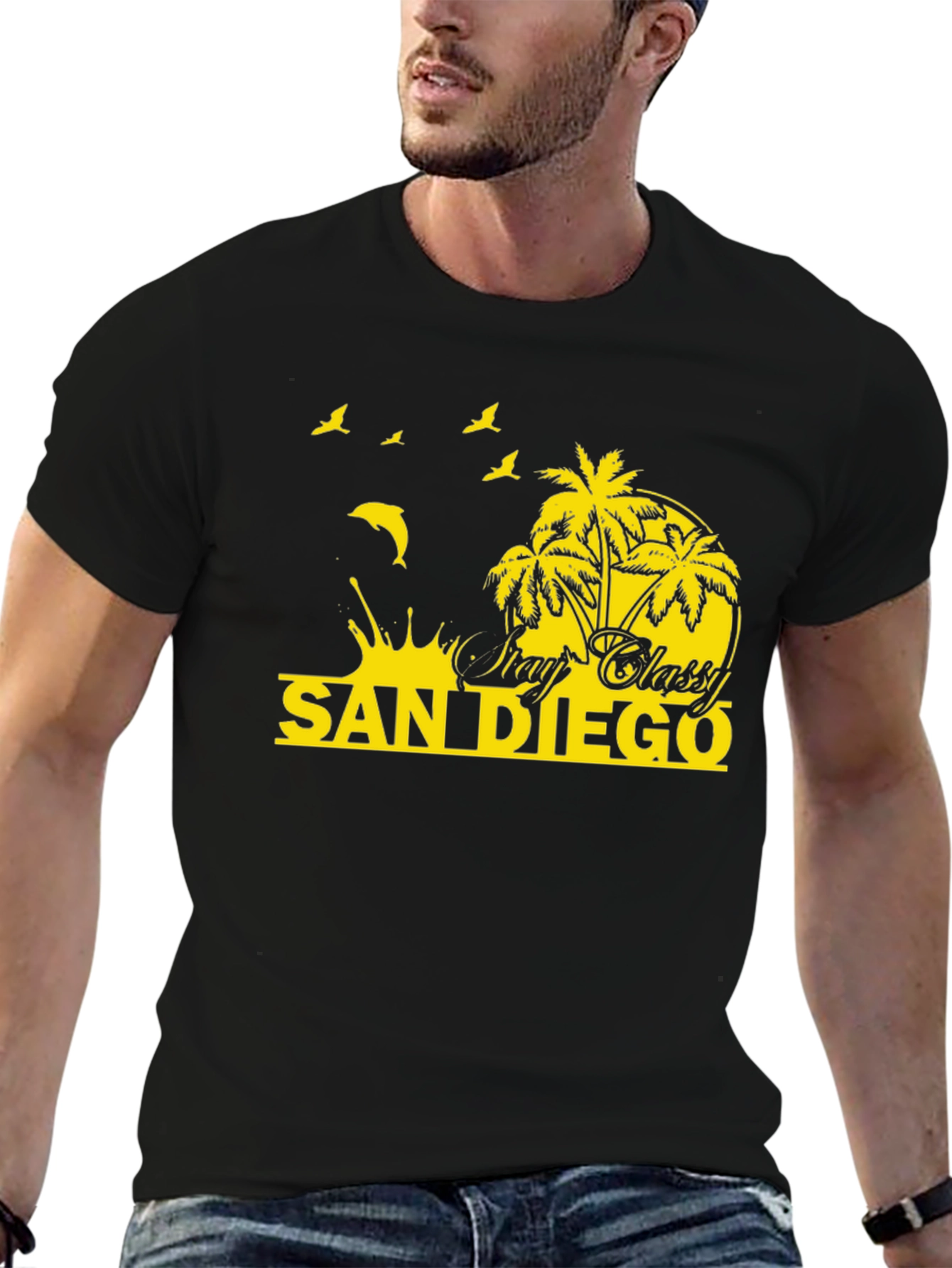 San Diego Stay Classy T-Shirt - Beach Vibes