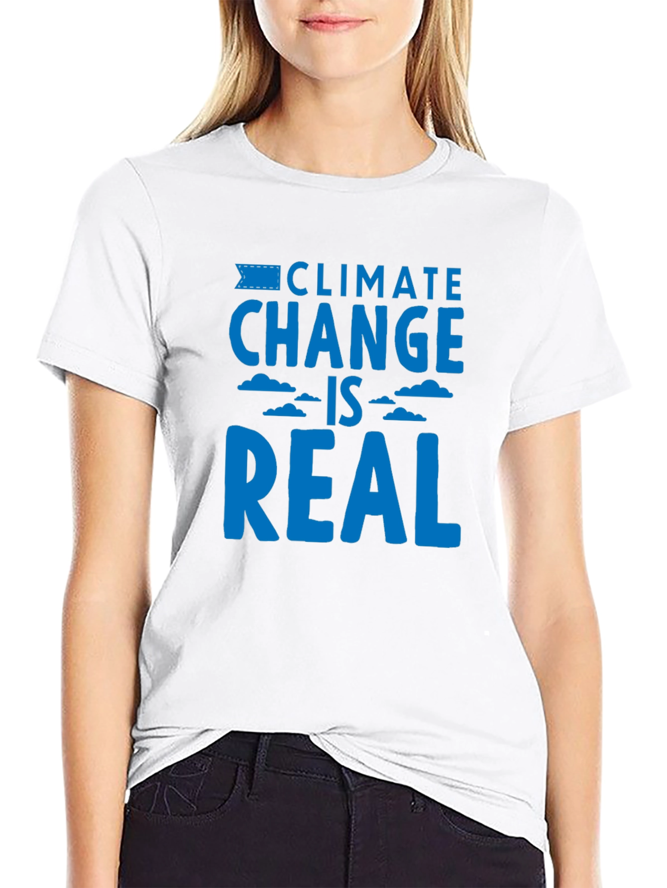 Climate Change is Real Graphic T-Shirt