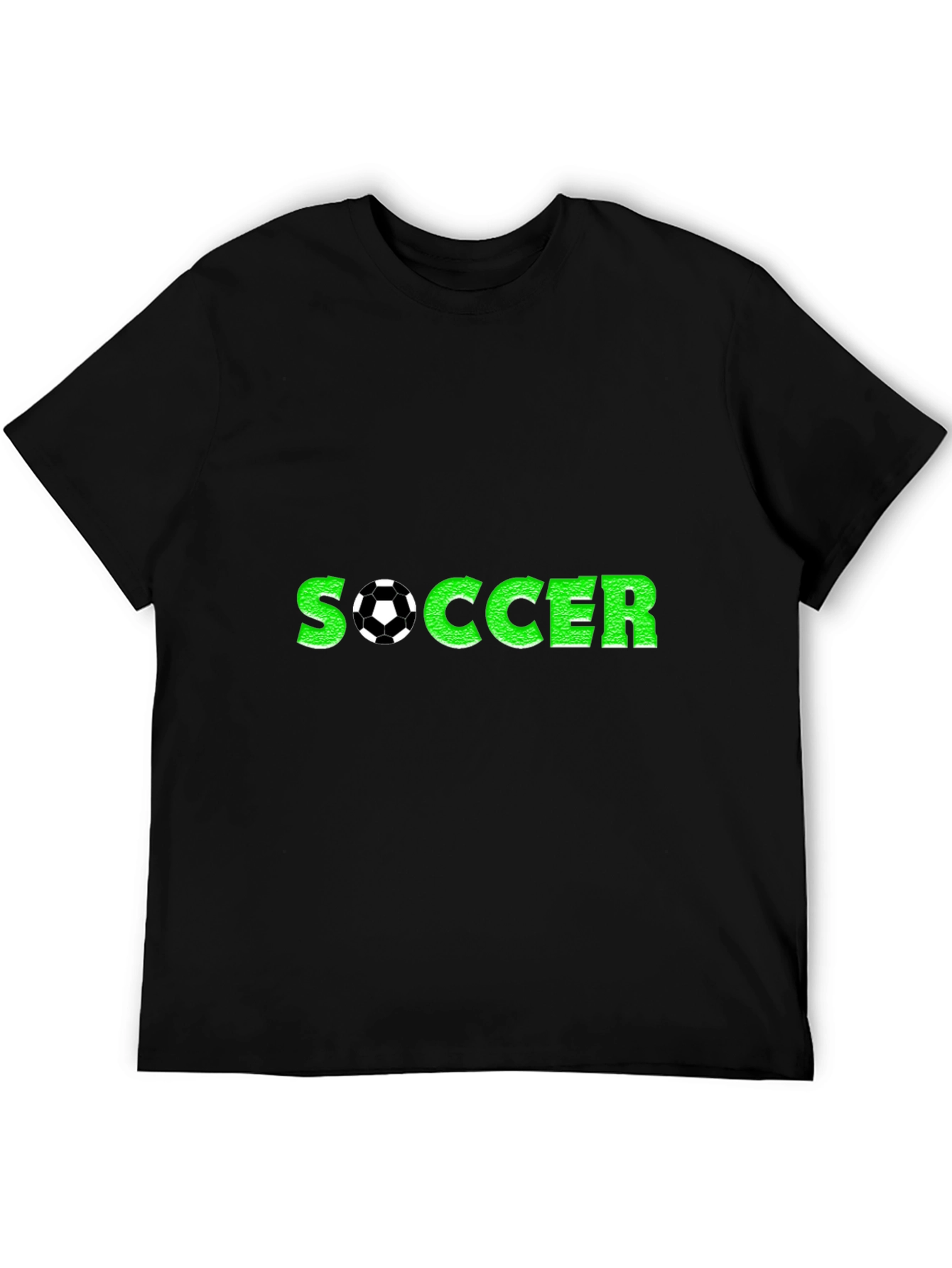 Soccer Graphic T-Shirt - Black