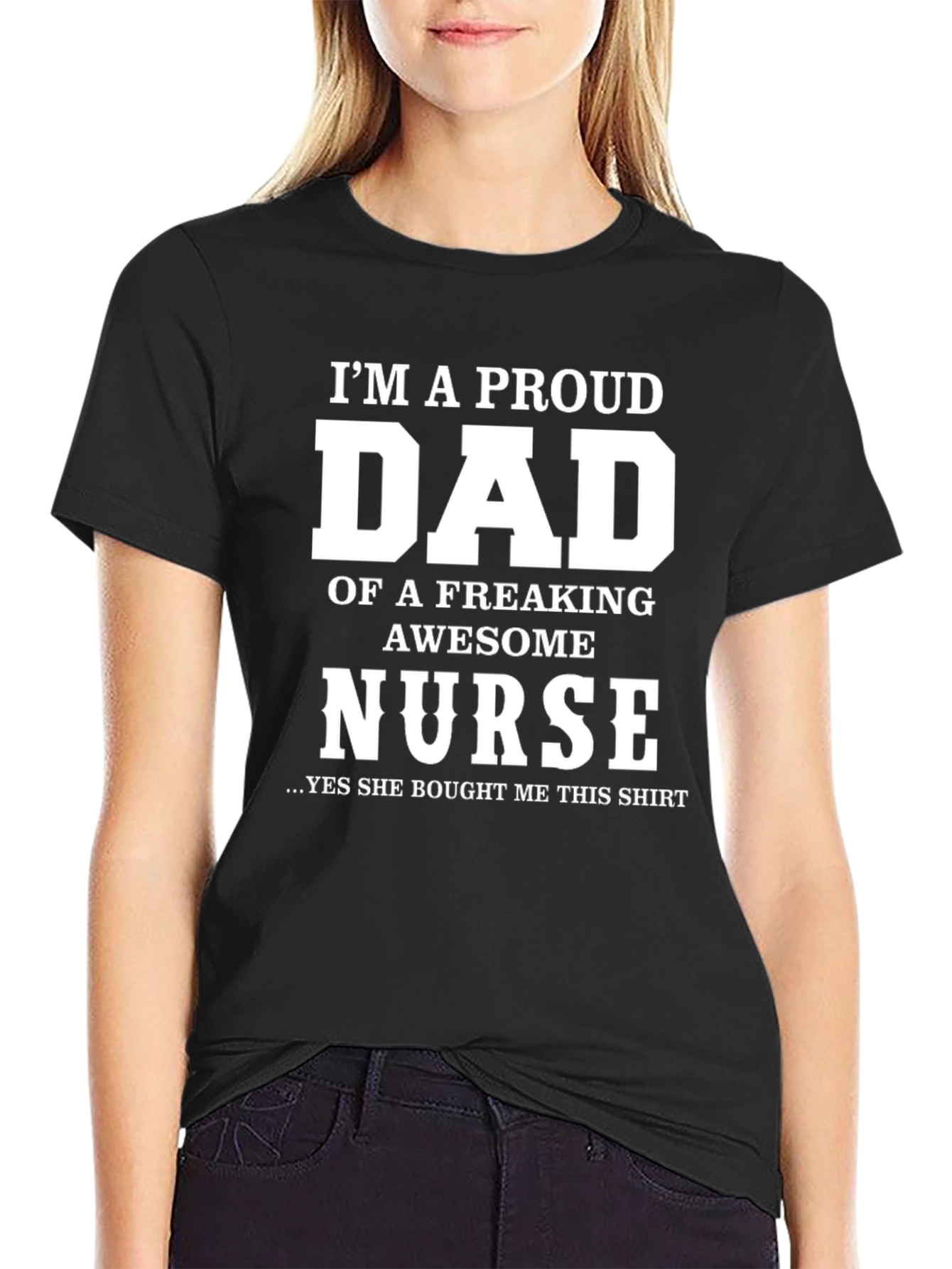 Proud Dad of an Awesome Nurse T-Shirt