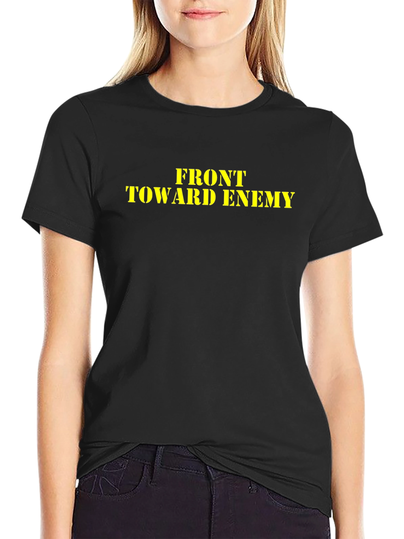 Front Toward Enemy T-Shirt - Military Inspired Tee