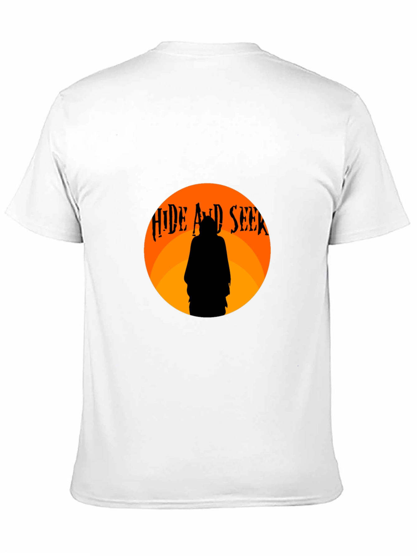 Hide and Seek Graphic Tee - Mens Black T-Shirt