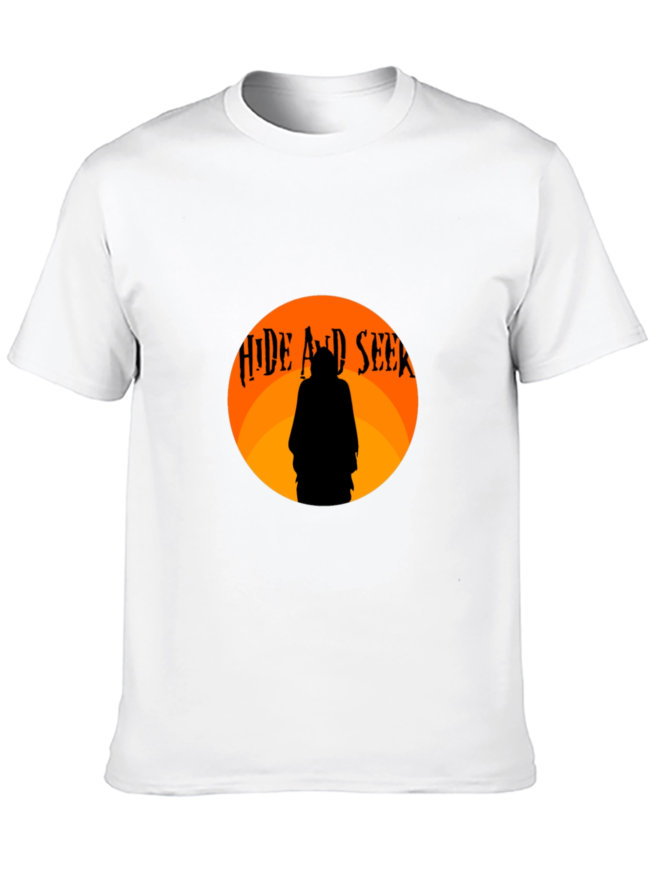 Hide and Seek Graphic Tee - Mens Black T-Shirt