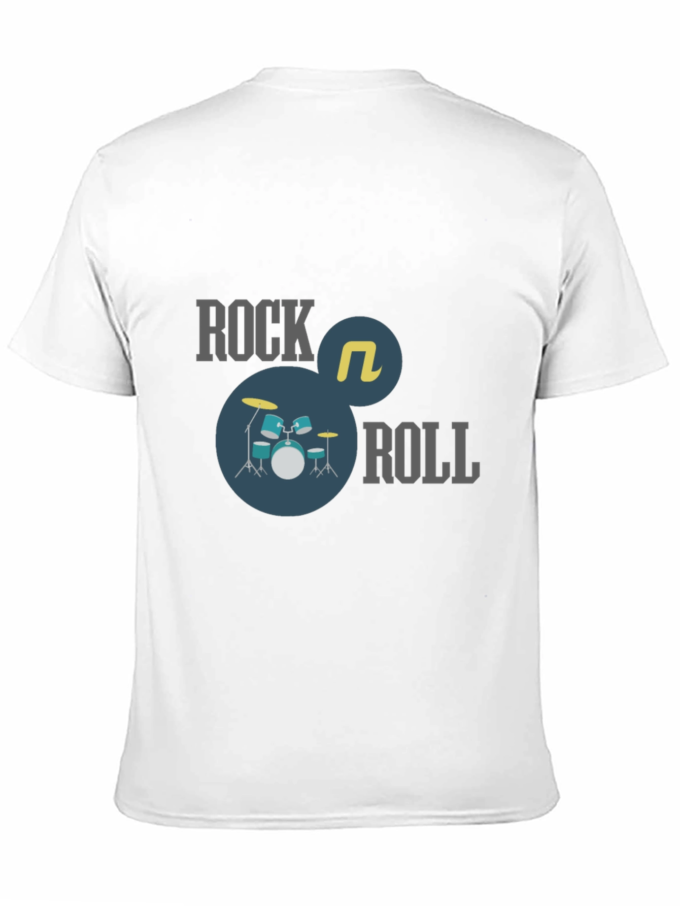 Rock and Roll Black Graphic Tee