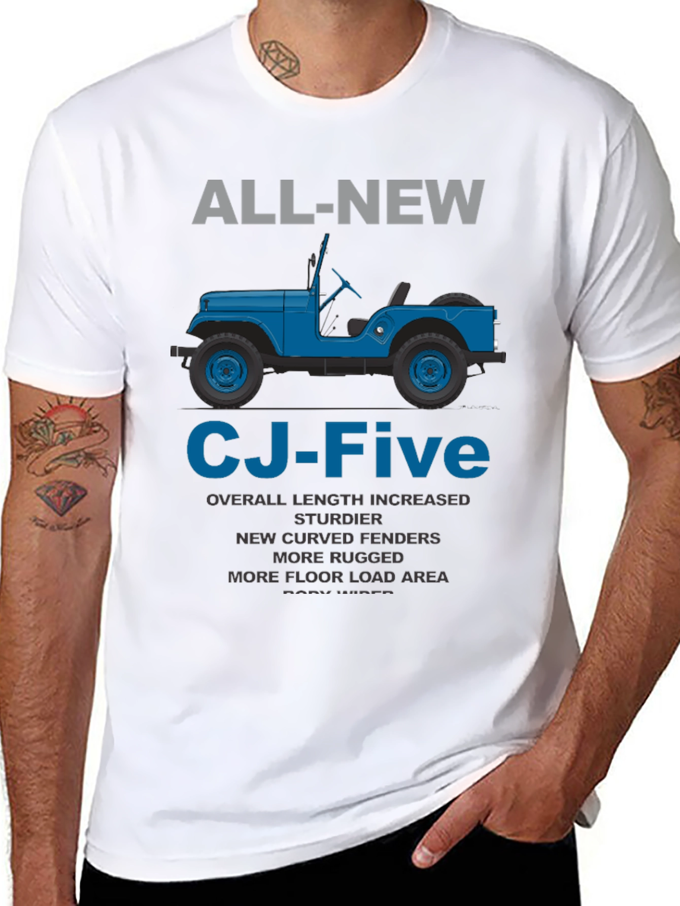 All-New CJ-Five Graphic Tee