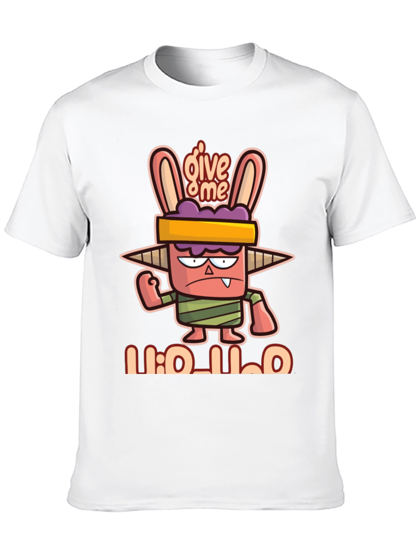 Give Me Holo T-Shirt - Fun Cartoon Style