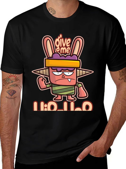 Give Me Holo T-Shirt - Fun Cartoon Style